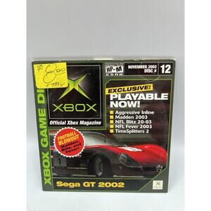 Official Xbox Magazine Demo Disc #12 November 2002 Tested Sega Gt